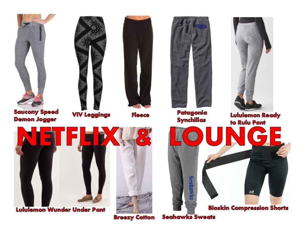 Netflix and Lounge(pants) – Bellingham Distance Project